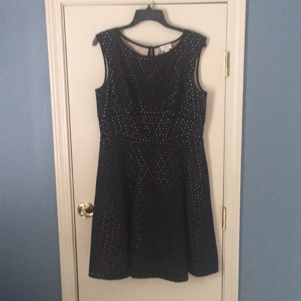 Black and Tan LOFT dress.